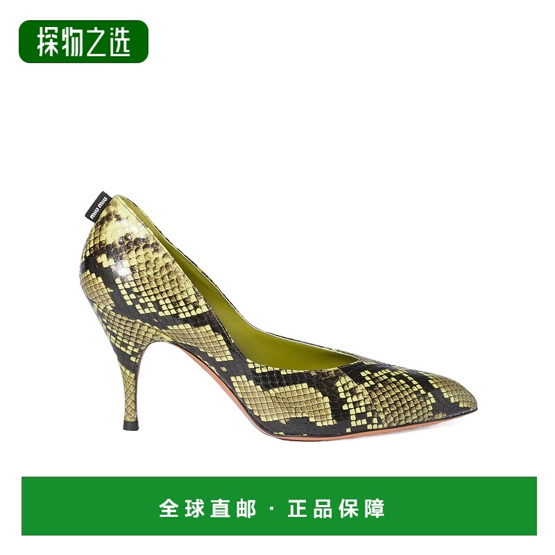 香港直邮Miu Miu 尖头高跟鞋 5I546E3B3KFA085