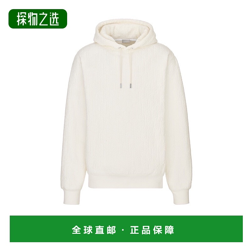 自营欧洲直邮Dior/迪奥 男士Oblique 印花连帽卫衣（宽松版型）