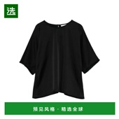 黑色 香港直邮FORTE Forte_For 14064MYTOP AW2025 FORTE 女士T恤