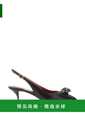 香港直邮valentino 华伦天奴 女士 黑色皮质浅口鞋 7W0S0NG5LIR