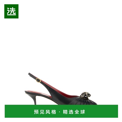 香港直邮valentino 华伦天奴 女士 黑色皮质浅口鞋 7W0S0NG5LIR