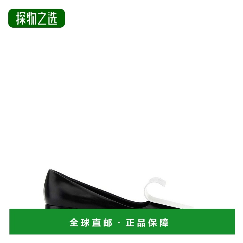 香港直邮Prada 普拉达 女士 雙色方頭高跟鞋 1I964NFD035AZ3