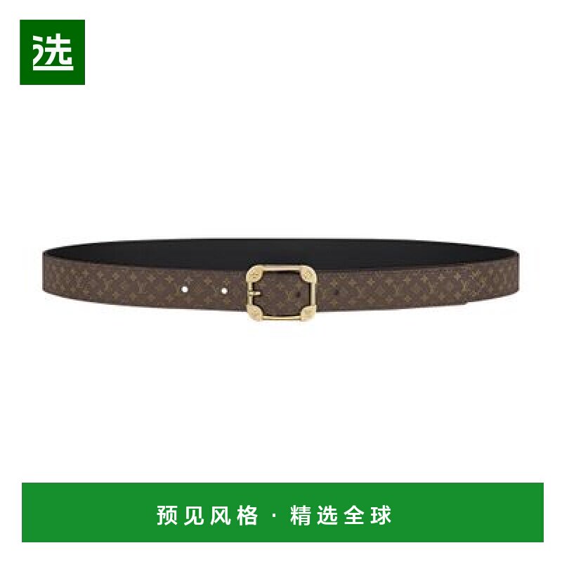 1h可退 欧洲直邮LV/路易威登 Malletier皮带25毫米新款图片