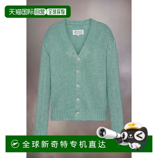 欧洲直邮Maison Margiela 女士浅蓝色汉麻开衫