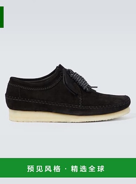 1h可退 香港直邮Clarks Originals 男士 Weaver 绒面革运动鞋男鞋