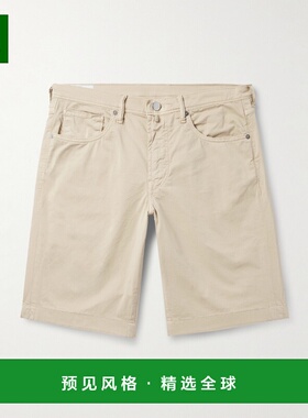 香港直邮1h可退 Slowear 男士 Division 直筒棉混纺短裤 BDPB0003