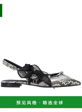 香港直邮PINKO 女士芭蕾乐福鞋 SD0547P042I93 SS2026 黑色 缎带