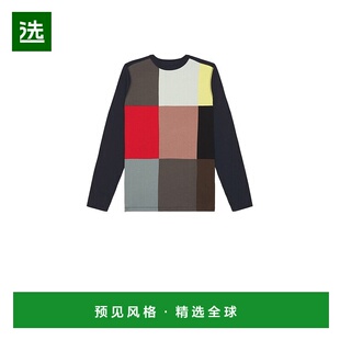 1h可退 香港直邮POP TRADING COMPANY 男士 拼接长袖T恤 POPSS250