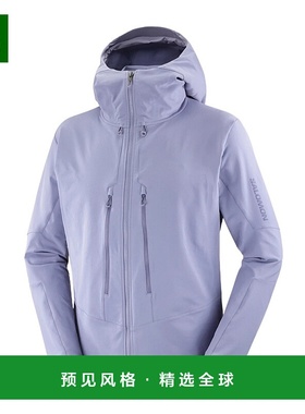 香港直邮Salomon S/Lab OUTPEAK SOFTSHELL防风夹克连帽衫 LC2481