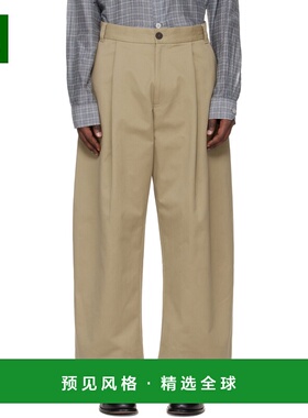 1h可退 香港直邮Studio Nicholson 男士 黄褐色 Sorte 长裤 SORTE