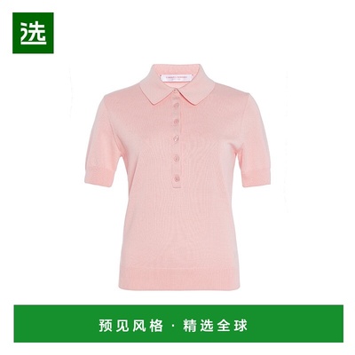1h可退 香港直邮CAROLINA HERRERA 女士 丝/棉针织Polo衫