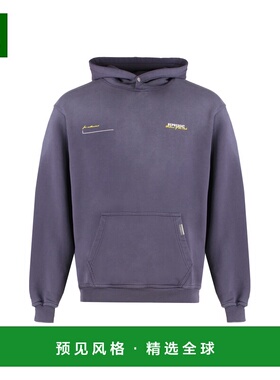 香港直邮Represent 男士卫衣 MLM427043 AW2025 紫色 长袖连帽衫