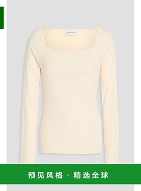 1h可退 香港直邮CLAUDIE PIERLOT 女士 棉针织上衣 CFPTS00872VAN