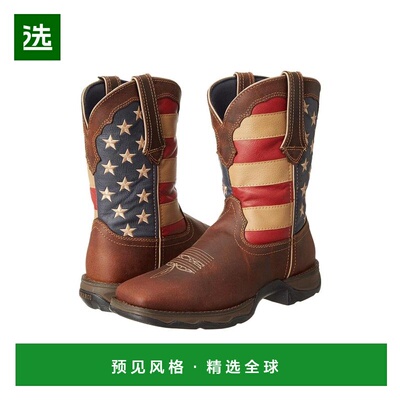 1h可退 【美国直邮】Durango RD4414国旗女靴 时尚舒适修饰腿型