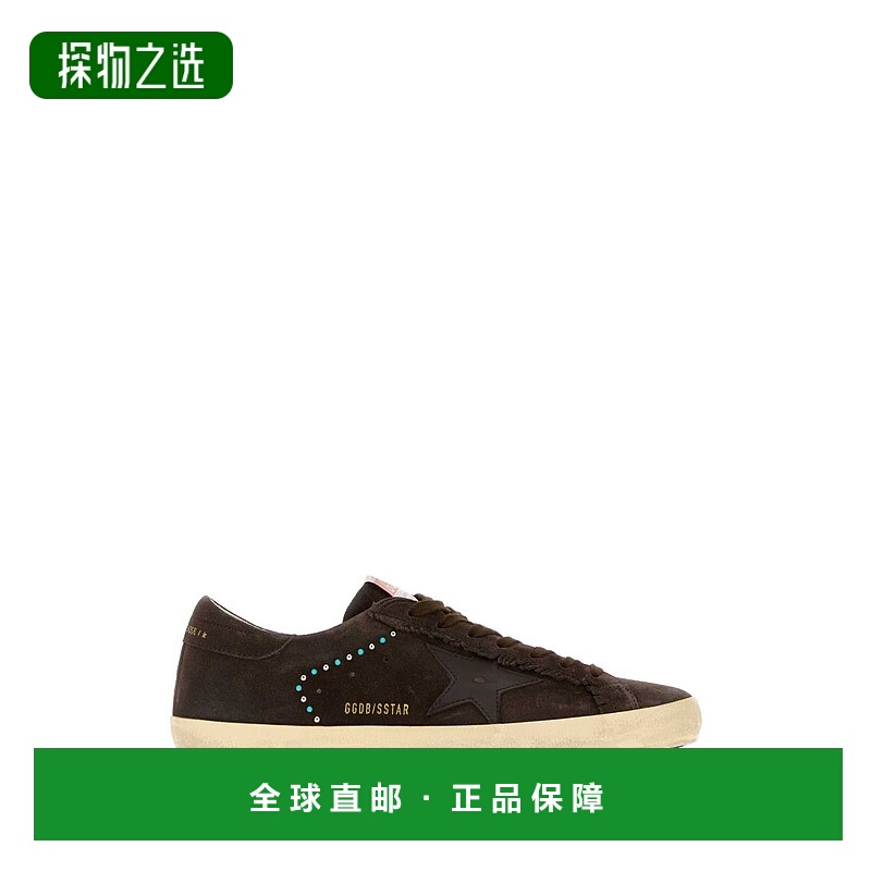 1h可退 香港直邮GOLDEN GOOSE 男士 超級明星鉚釘運動鞋 GMF00929