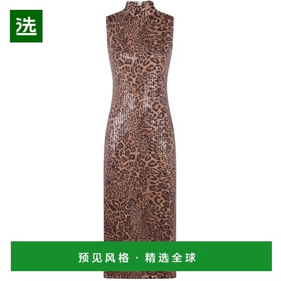 香港直邮TWIN SET 女士连衣裙  AW2025 棕色旗袍252TP361012737