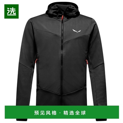 香港直邮SALEWA 男士户外冲锋衣 0055536BLACKOUT