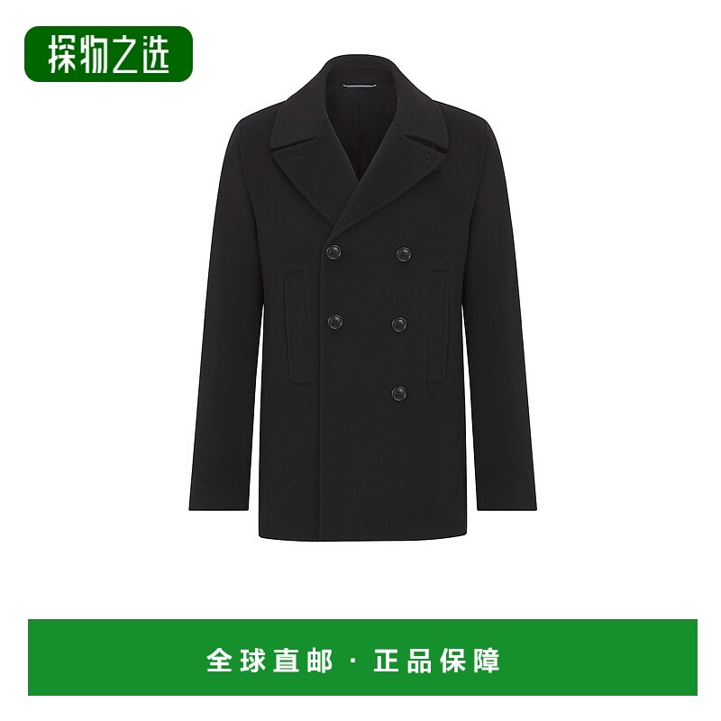 自营欧洲直邮Dior/迪奥 男士短呢大衣（Caban）