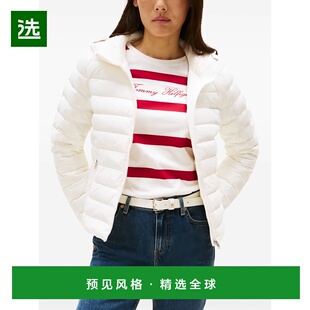 1h可退 欧洲直邮tommy hilfiger 女士 羽绒服外套