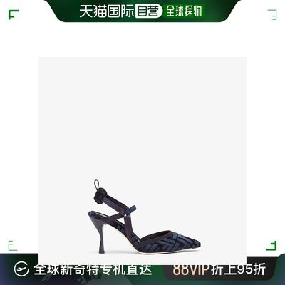 欧洲直邮芬迪(FENDI) Chaussures à bride arrière à talon ai