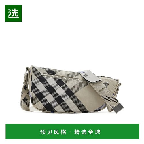香港直邮Burberry 小号盾形单肩包 80893021