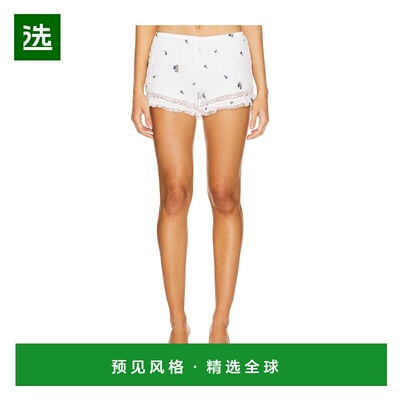 1h可退 香港直邮Danielle Guizio 女士 Giulia Vannetta 短裤 P24