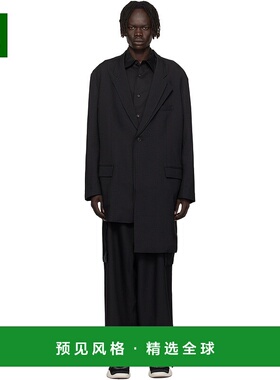 1h可退 香港直邮Y-3 男士 黑色 Sport Uniform 西装外套 JX7290
