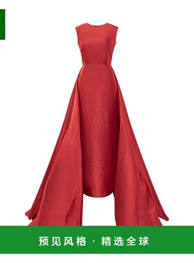 香港直邮SOLACE LONDON 女士连衣裙 OS44022RED AW2025 红色