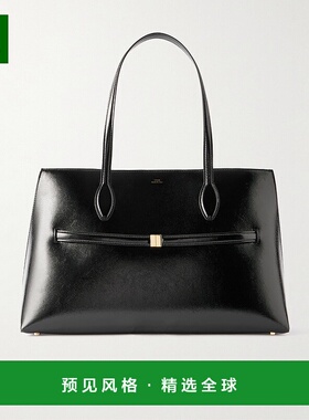 1h可退 香港直邮TOTÊME 女士 Naplack 褶皱漆皮手提包 254WAL0073