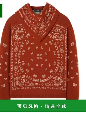 香港直邮ALANUI 女士卫衣 LWHE075R26KNI0012784 SS2026 红色