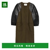 WOOL 香港直邮FENDI AND AW2025 棕色 女士外套 FF6150AJ0KF1T6G