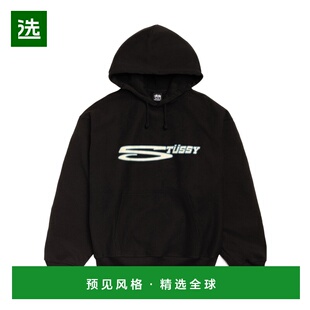 1h可退 香港直邮STUSSY 男士卫衣 19251450001 AW2025 黑色 长袖