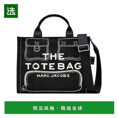 香港直邮Marc Jacobs Trompe L'Oeil Cargo 帆布中号托特包 2P5HT