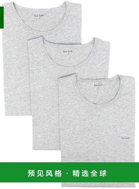 香港直邮PAUL SMITH 男士T恤 M1A389M3PK70 CO 灰色 Three-pack o