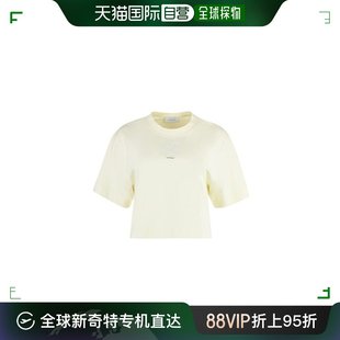 韩国直邮OFF NEUTRAL T恤女OWAA090F23JER002NUDE WHITE23FW短袖