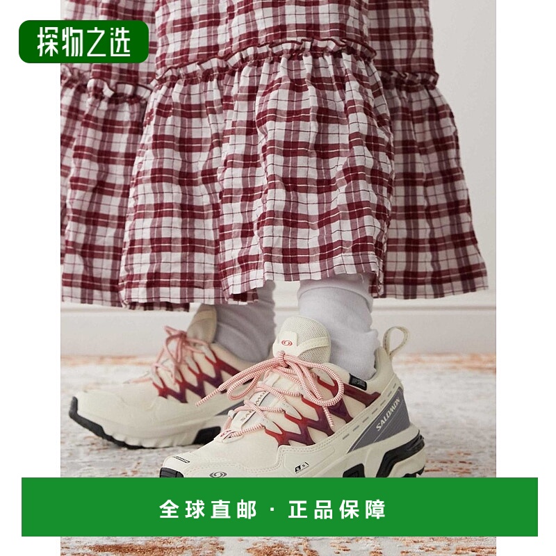 1h可退 香港直邮salomon 萨洛蒙 女士 ACS + CSWP 米白红色训练鞋