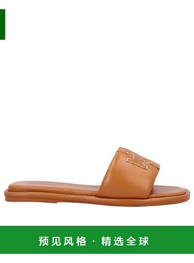 香港直邮Tory Burch 徽标平底凉拖 79985拖鞋凉鞋凉拖鞋