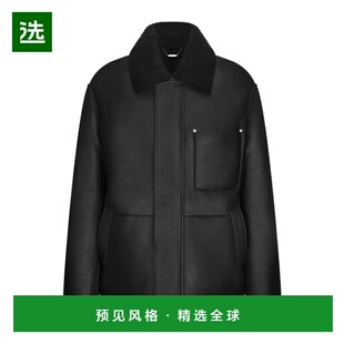 香港直邮Dior 翻领夹克 613L321A8002皮衣