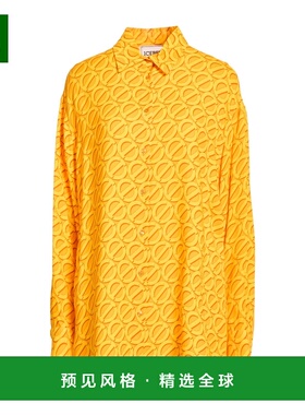 1h可退 香港直邮Iceberg 冰山 女士 Blouses 花纹衬衫 yellow黄色