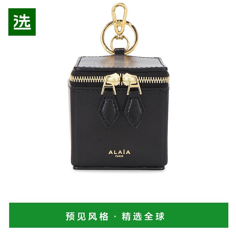 1h可退 香港直邮Ala&iuml;a 女士 ALAΪA 零钱包 1P106CA212 black黑色