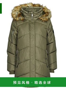 欧洲直邮Deeluxe  DIANE 女装派克大衣连帽外套 01V671W-KHAKI