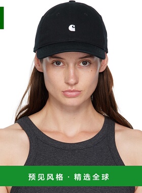 1h可退 香港直邮CARHARTT WIP 女士 黑色 Madison Logo 棒球帽 I0