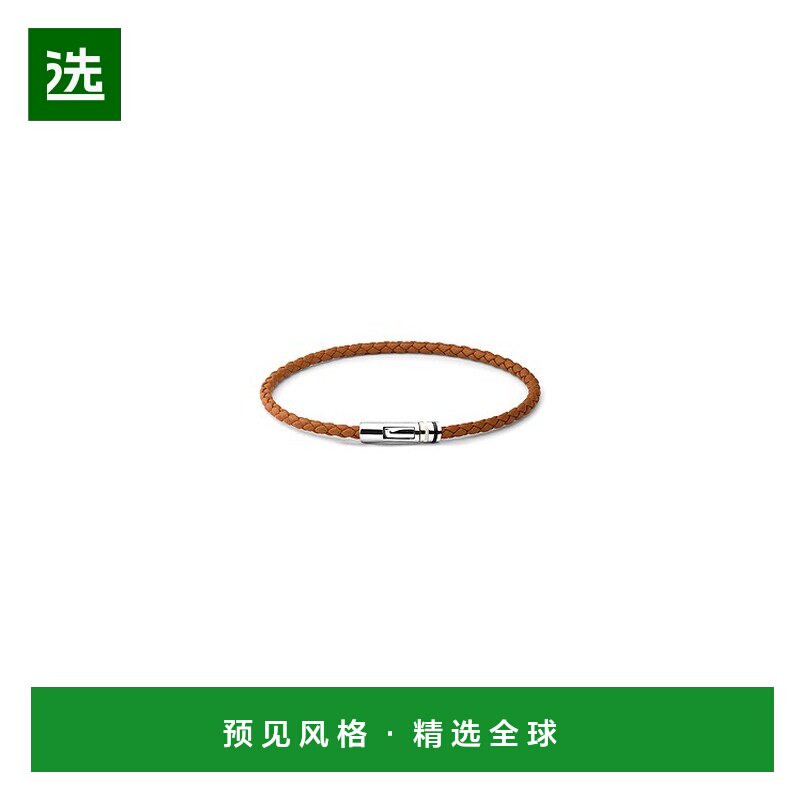 1h可退 香港直邮Miansai 男士 Juno 皮革手链 1010747 red红色 舒