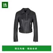 香港直邮ARMANI AW2024 6DYB501200NERO EXCHANGE 女士皮衣