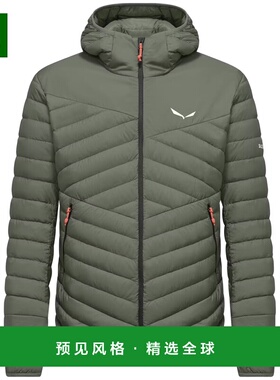 香港直邮SALEWA 男士户外冲锋衣 278835A50 SS2026 绿色 BRENTA R