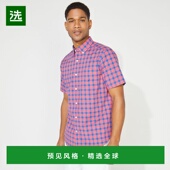 美国直邮 舒适 nautica 衬衫 1h可退 时尚 诺帝卡男士 短袖 百搭休