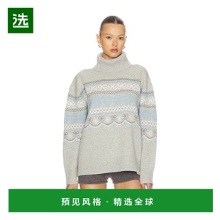 1h可退 香港直邮LOVESHACKFANCY 女士 Mirin 高领毛衣 K21172951