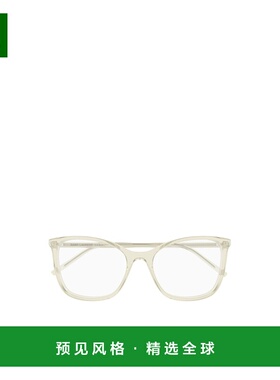 香港直邮SAINT LAURENT 女士眼镜 SL835004 AW2025 白色 全框平光