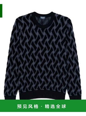 香港直邮DRUMOHR 男士卫衣 D9D303RB002 AW2025 深蓝色 Crew-Neck