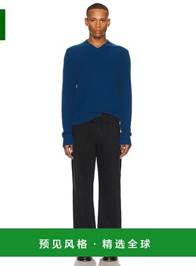 1h可退 香港直邮The Row 男士 Ross 牛仔裤 554W2352 black黑色